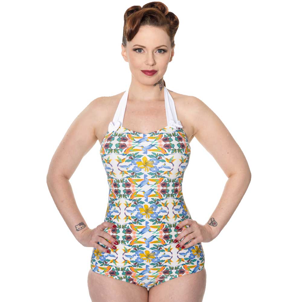 Banned - Shoreline Badpak - Bloemen - Multicolours